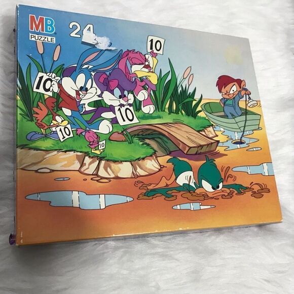 Milton Bradley Tiny Toon Adventures Puzzle 24‎ Pieces Vintage Diving Competition - Picture 2 of 10